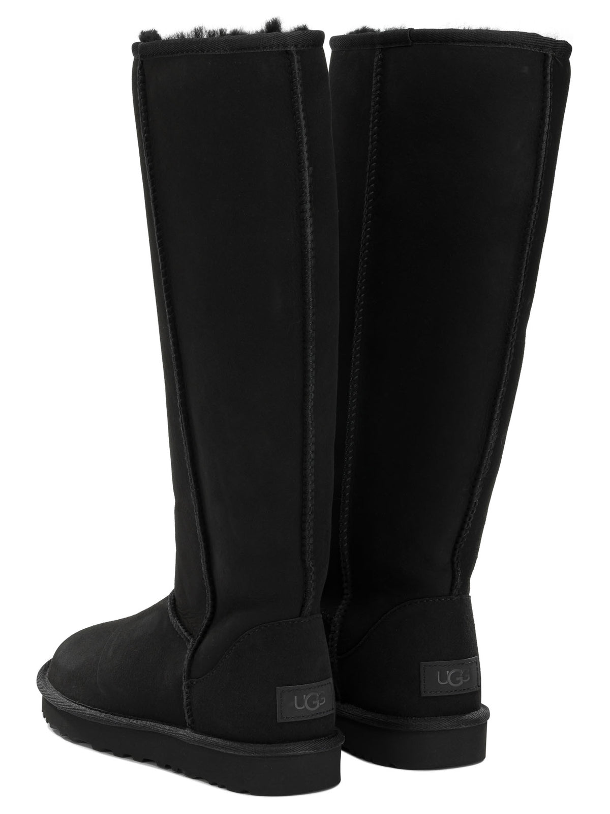 UGG "Classic Ultra Tall" Knee-High Boots - Black