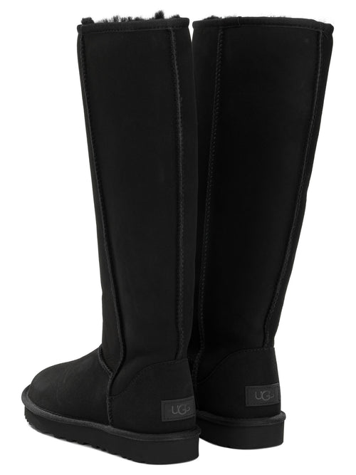 UGG "Classic Ultra Tall" Knee-High Boots - Black
