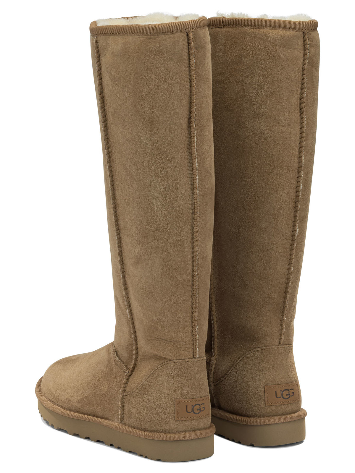 UGG "Classic Ultra Tall" Knee-High Boots - Brown