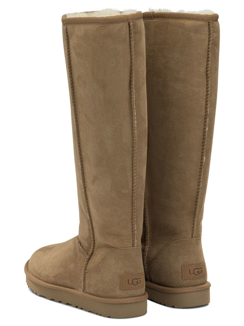 UGG "Classic Ultra Tall" Knee-High Boots - Brown