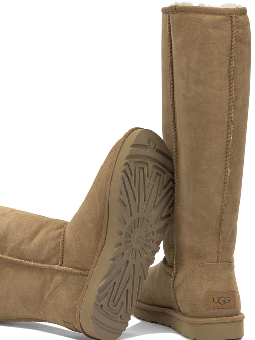 UGG "Classic Ultra Tall" Knee-High Boots - Brown