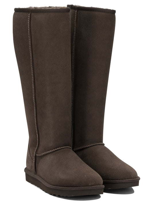 UGG "Classic Ultra Tall" Knee-High Boots - Brown