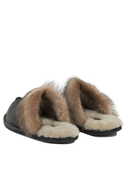 Ugg "Scuffette" Slippers - Black
