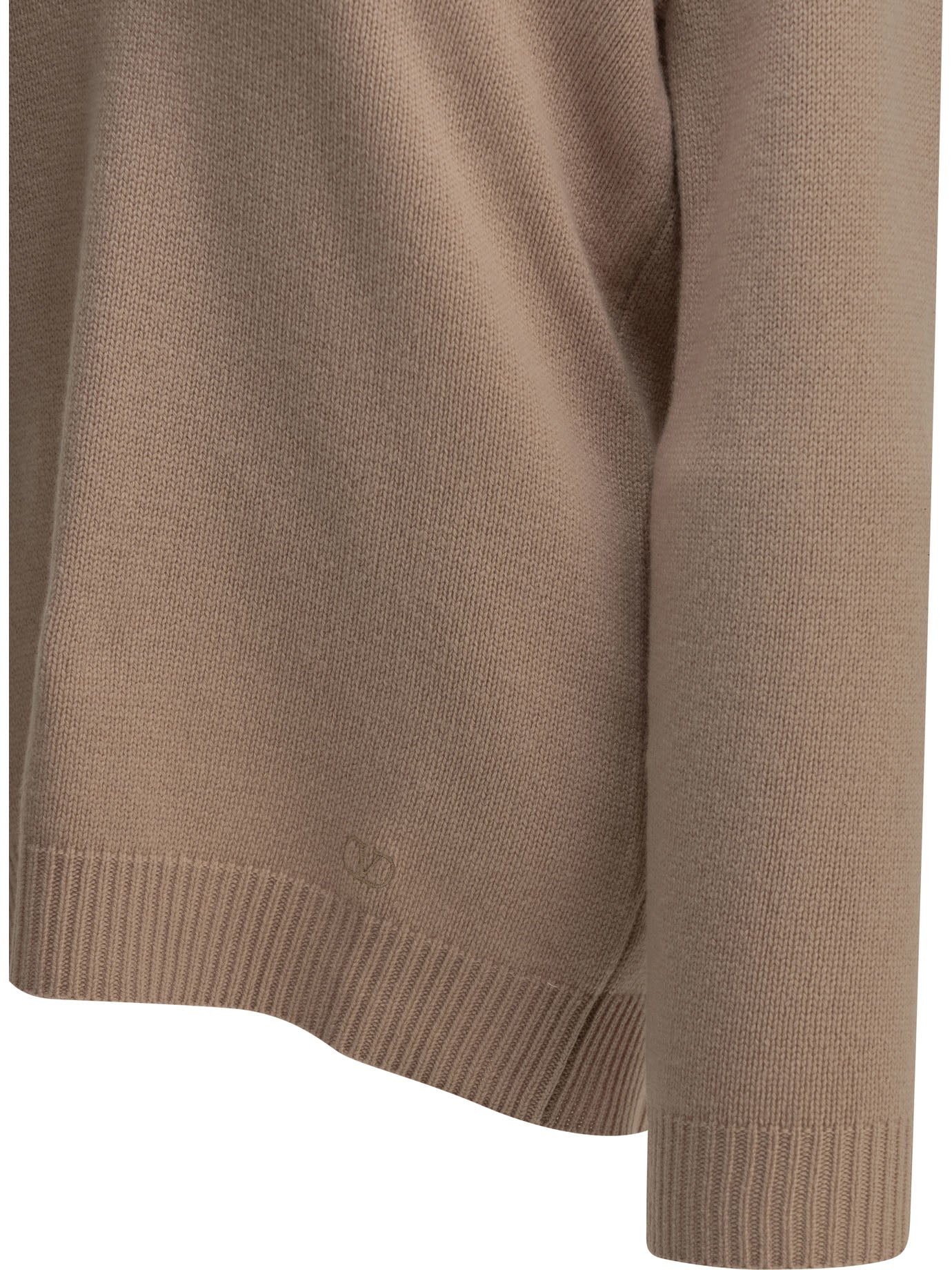 Valentino V-neck cashmere sweater - Beige