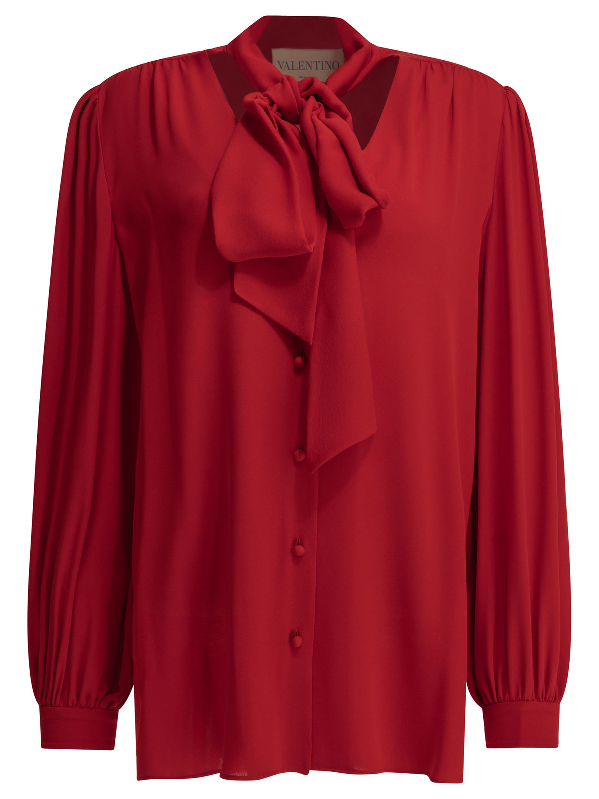 Valentino Silk georgette blouse - Red
