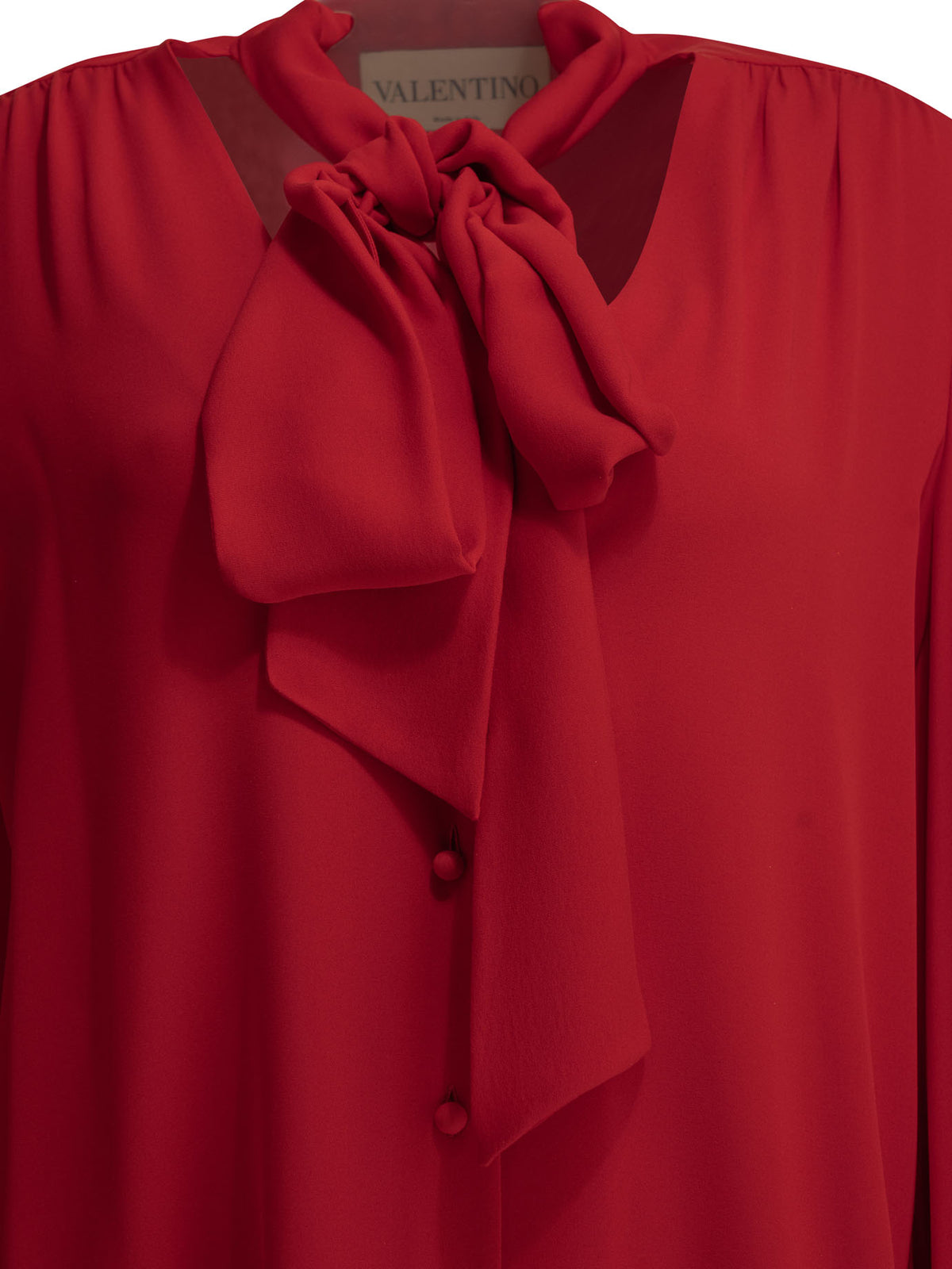 Valentino Silk georgette blouse - Red