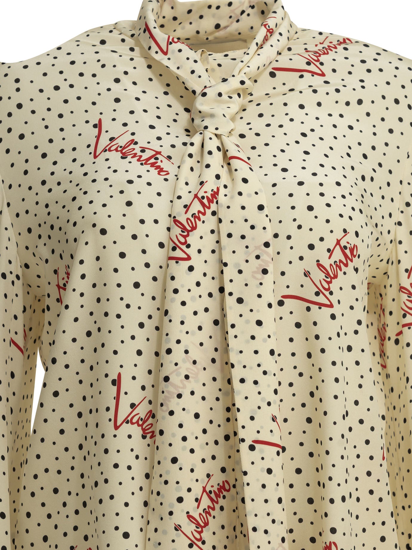 Valentino "Plus de Pois" Casual Shirt - White
