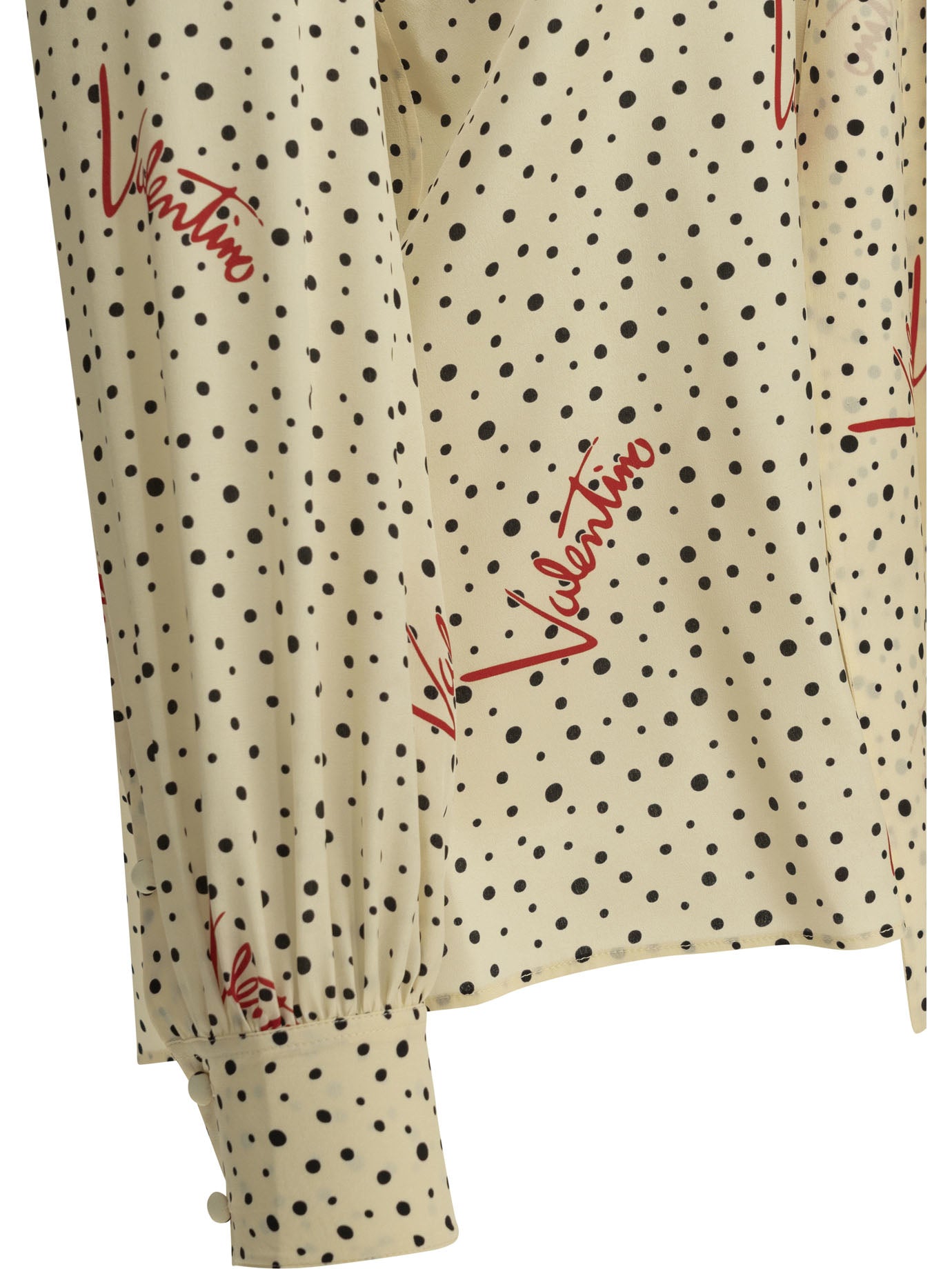 Valentino "Plus de Pois" Casual Shirt - White