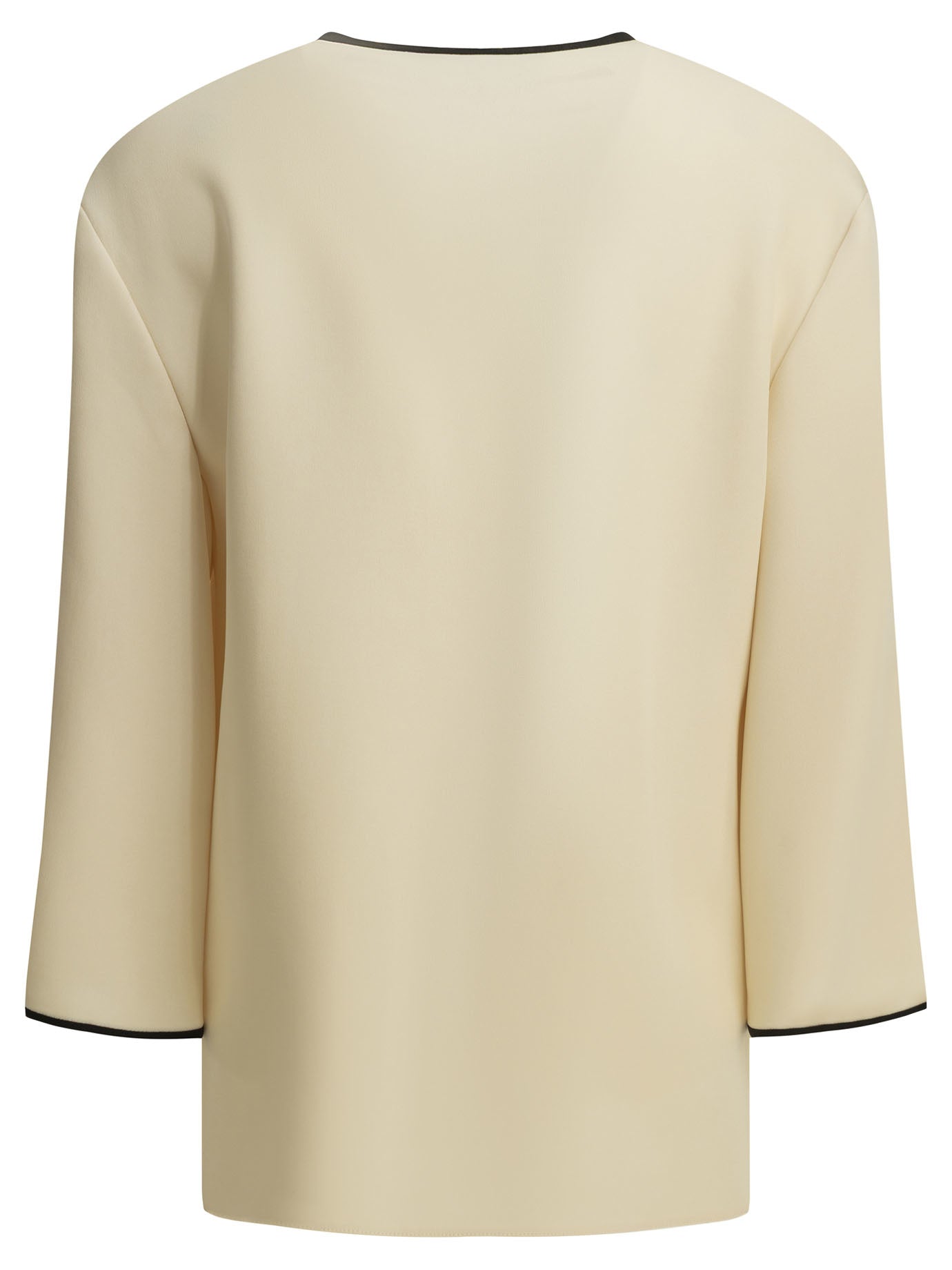 Valentino "Cady Couture" Blouse - White