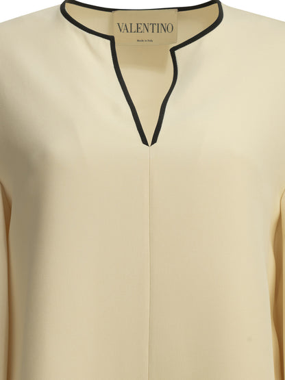 Valentino "Cady Couture" Blouse - White