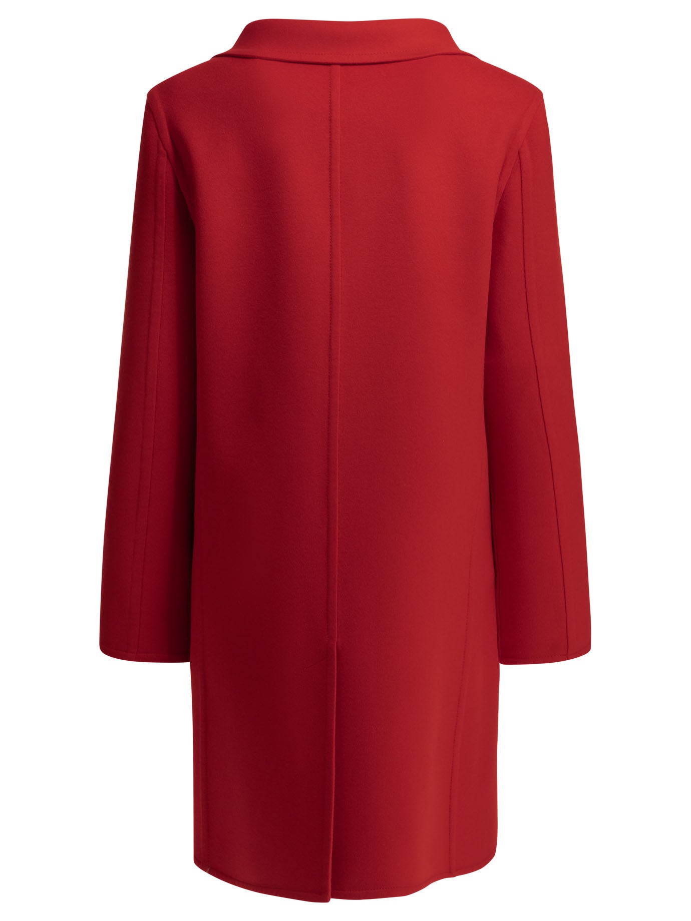 Valentino Long wool and cashmere coat - Red