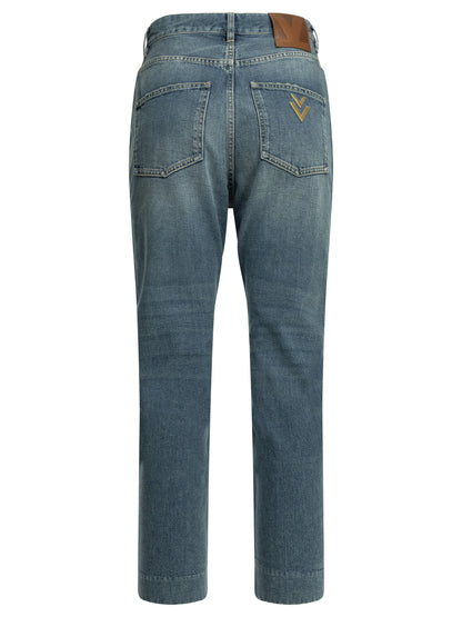 Valentino Straight-leg jeans - Light Blue