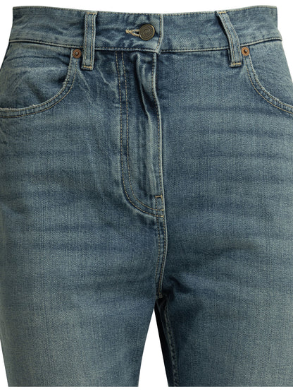 Valentino Straight-leg jeans - Light Blue