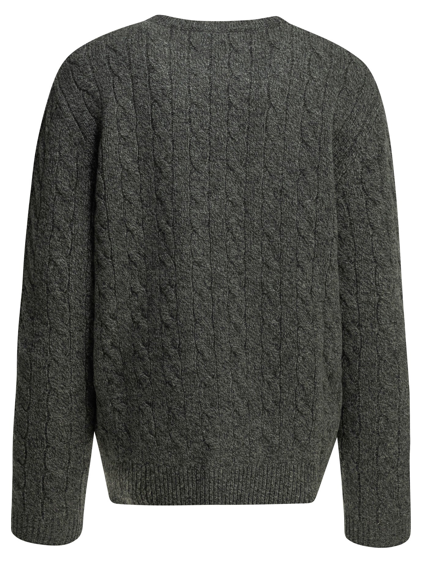 Valentino Virgin wool crewneck sweater - Grey