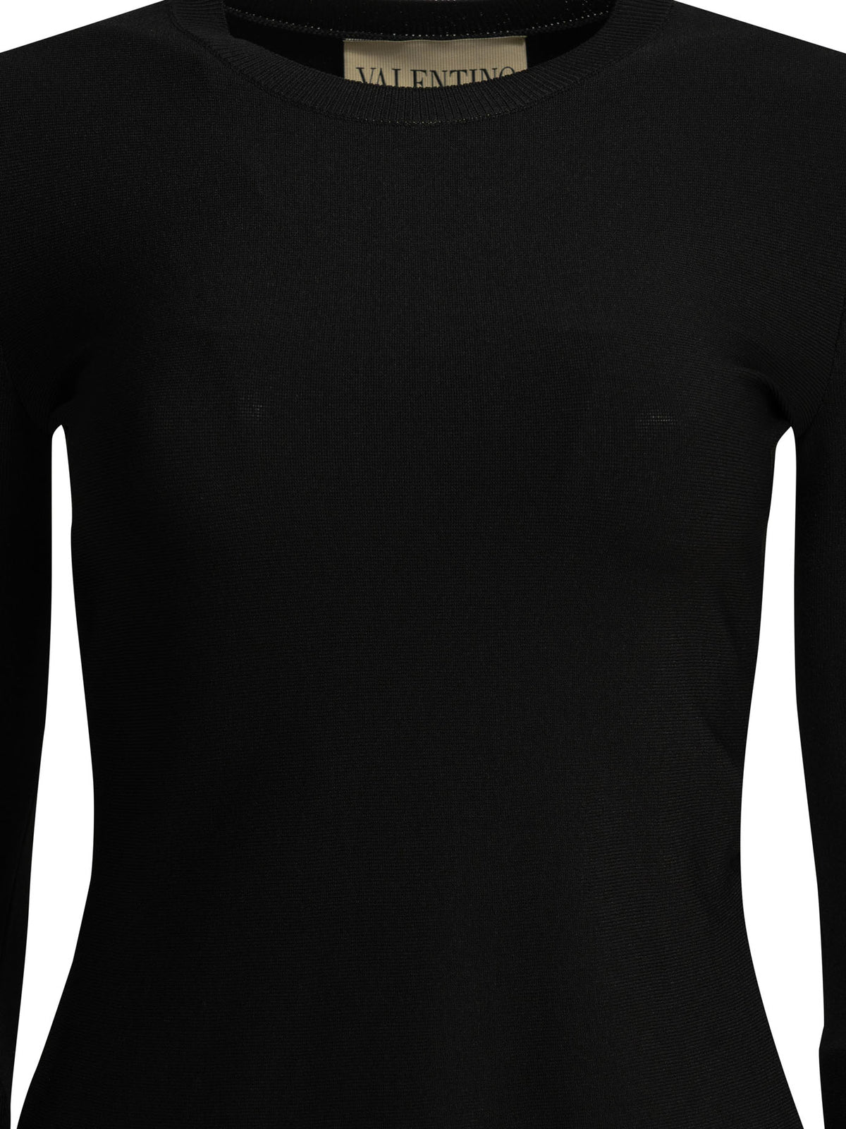 Valentino Short flared dress - Black