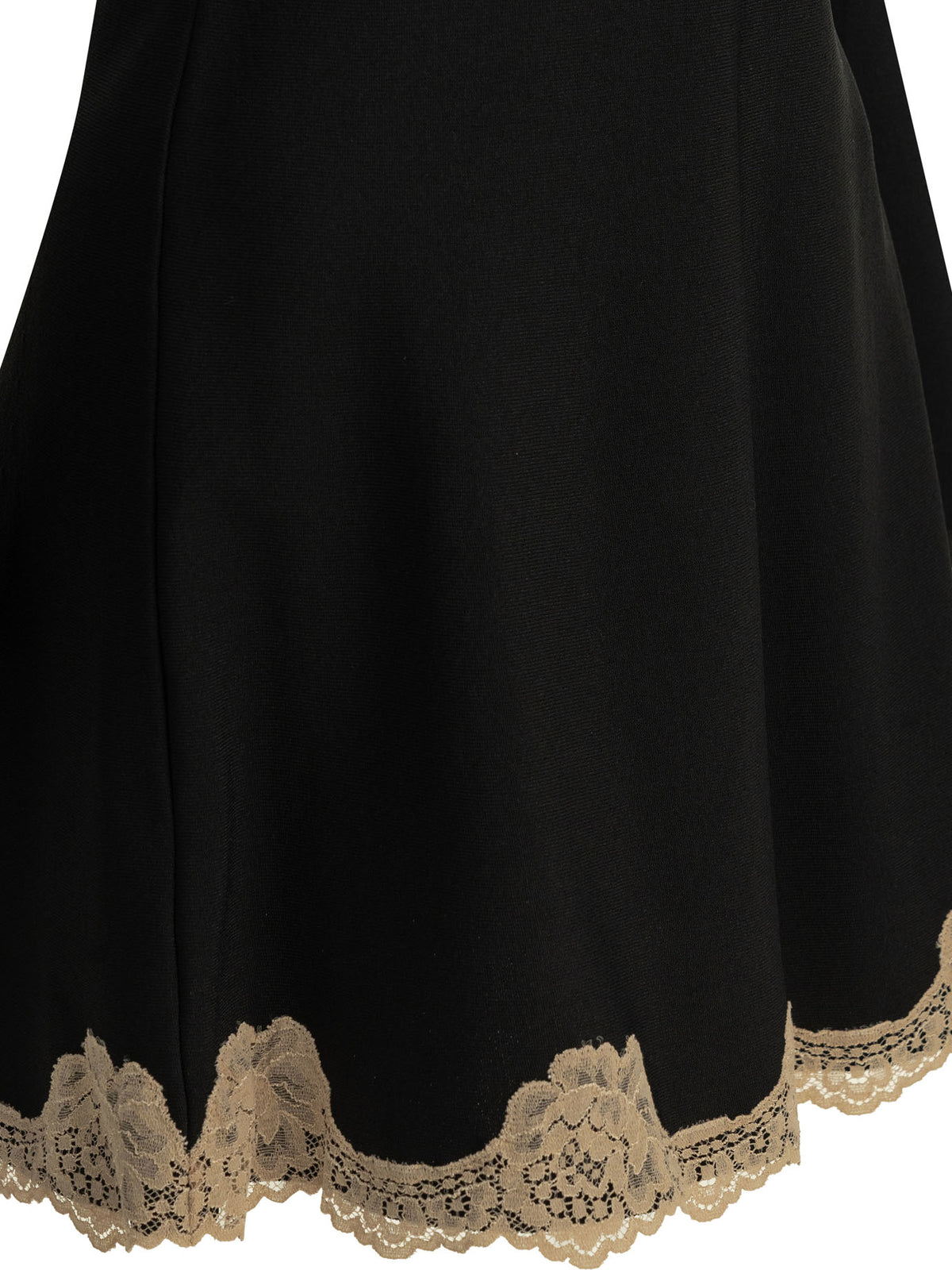 Valentino Short flared dress - Black