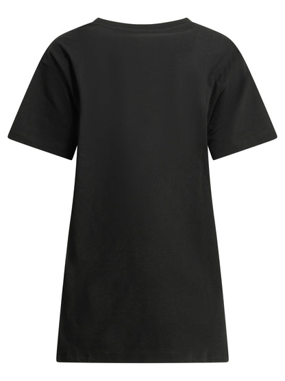 Valentino "Panther Lady" Crew-neck T-shirt - Black