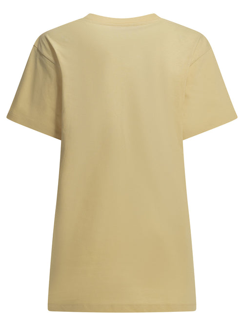 Valentino "Panther Lady" Crew-neck T-shirt - Beige