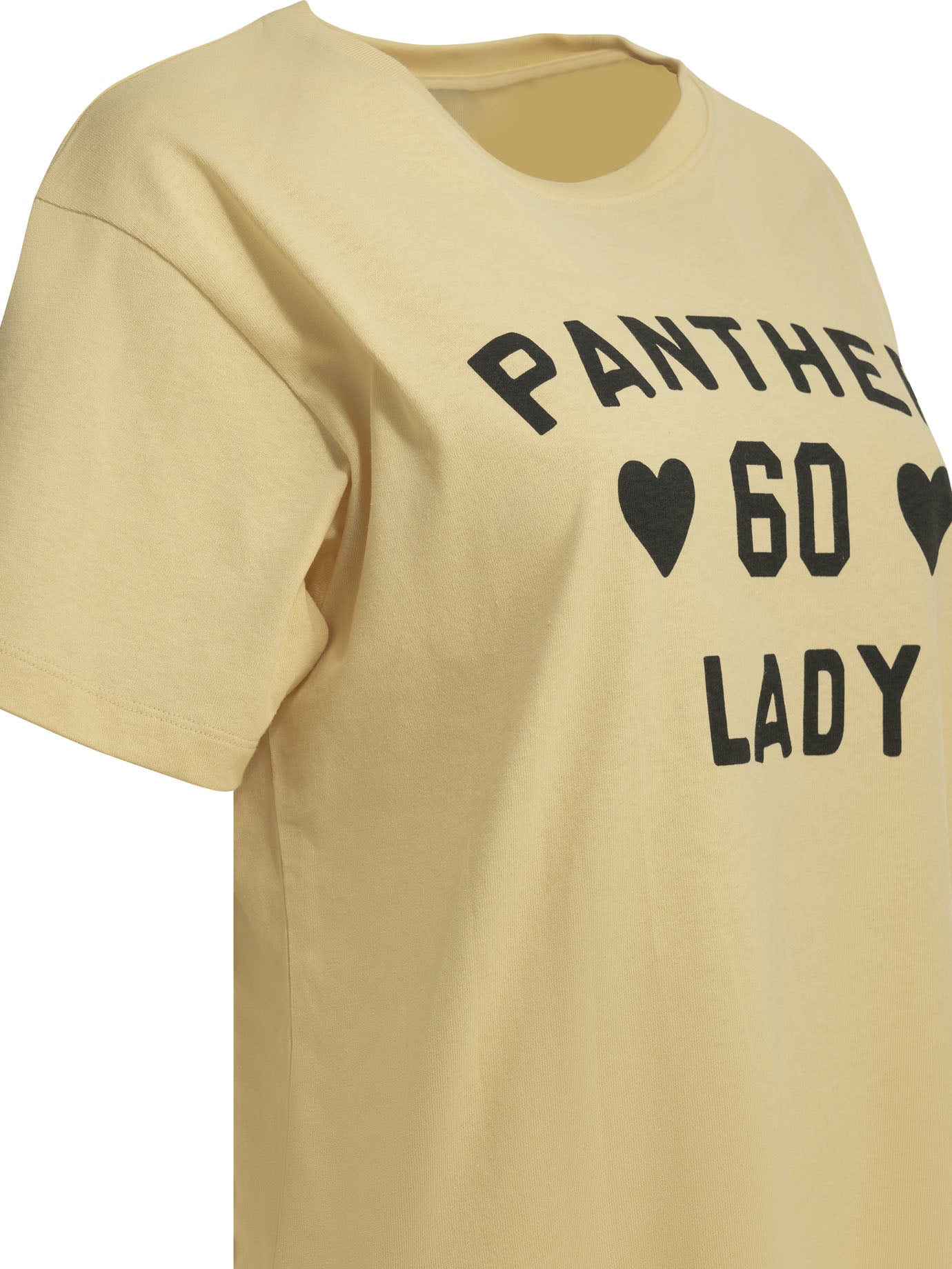 Valentino "Panther Lady" Crew-neck T-shirt - Beige