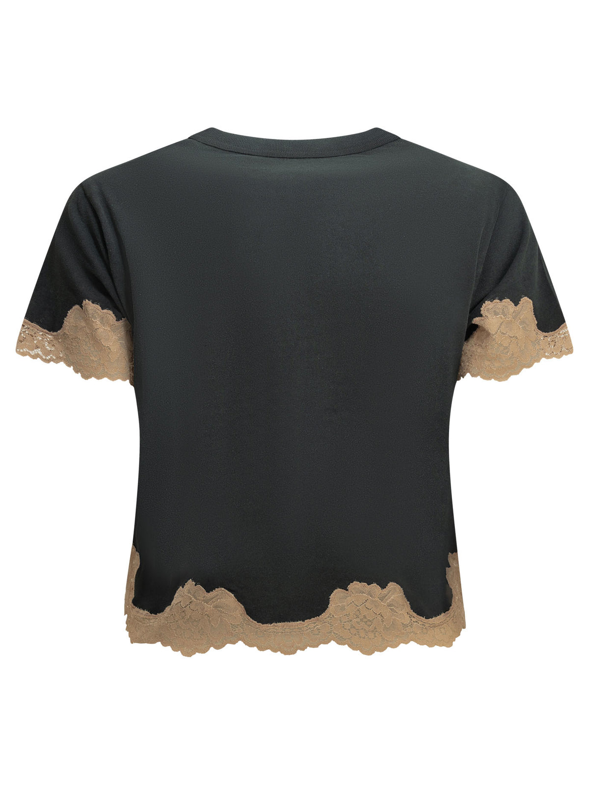 Valentino "Panther Lady" Crew-Neck T-Shirt - Black