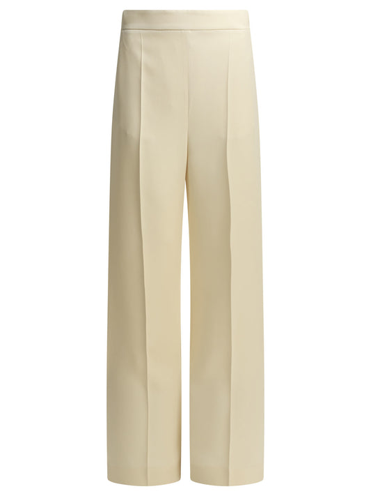 Valentino Silk tailored pants - White