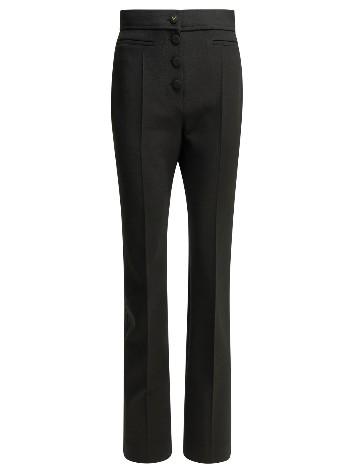Valentino "VGold" Tailored Pants - Black