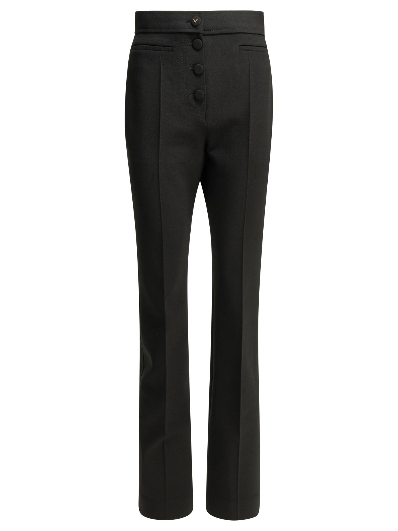 Valentino "VGold" Tailored Pants - Black