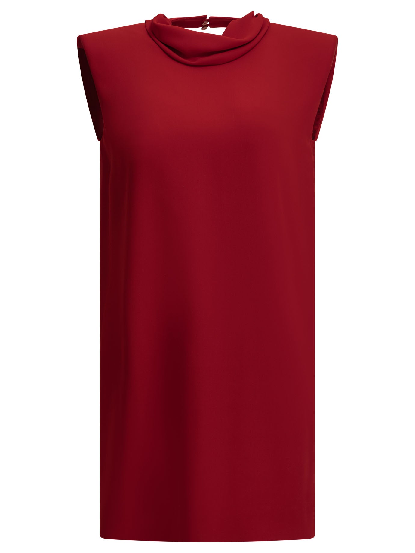 Valentino "Cady Couture" Short Dress - Red