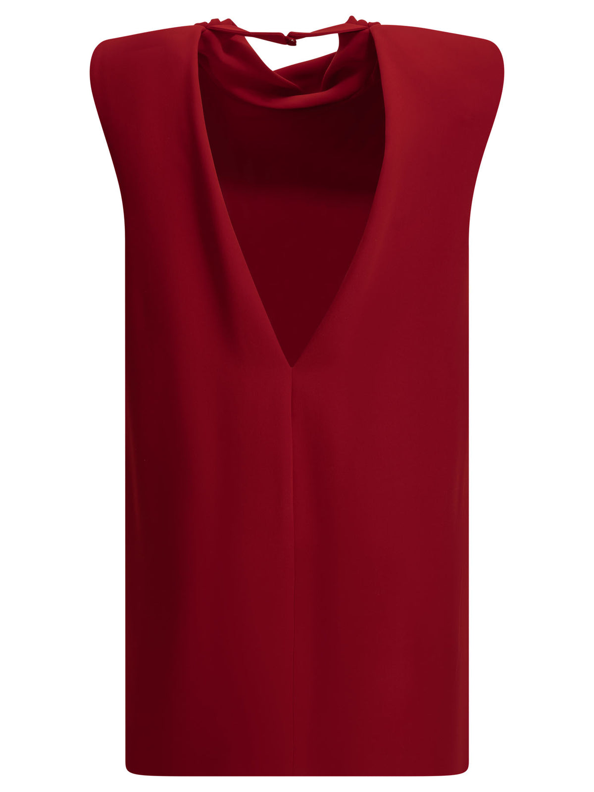 Valentino "Cady Couture" Short Dress - Red