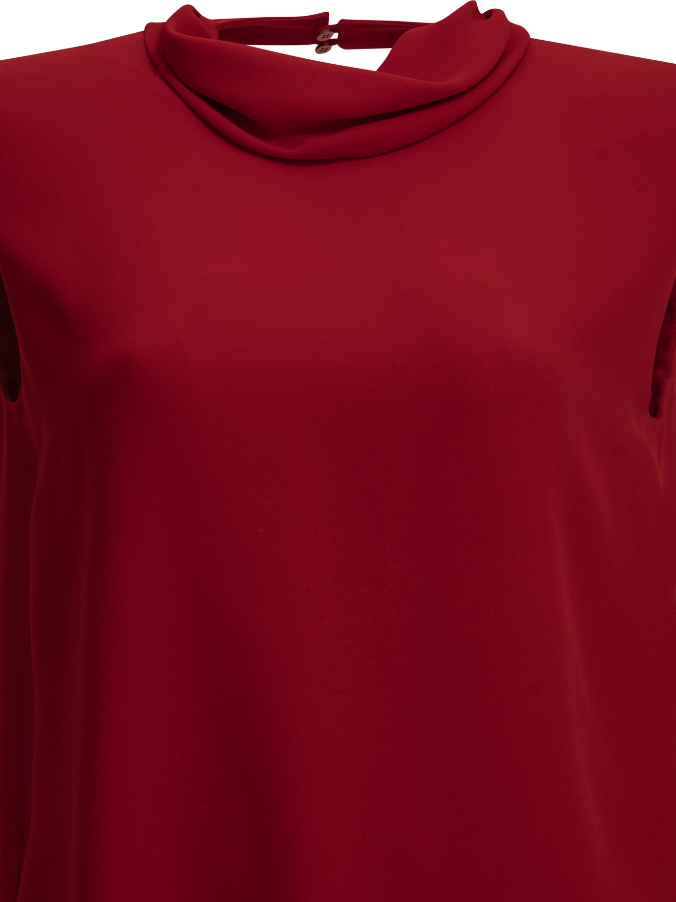 Valentino "Cady Couture" Short Dress - Red