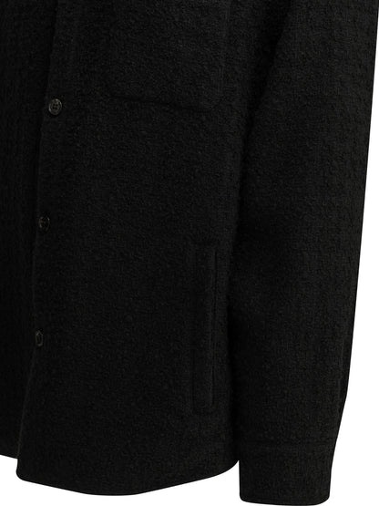 Valentino "VGold" Overshirt Jacket - Black