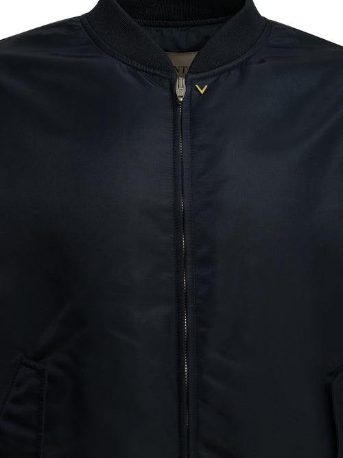 Valentino "VGold" Bomber jacket - Blue