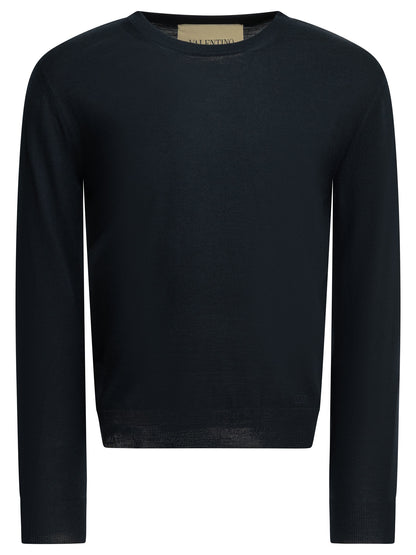 Valentino "VLogo Signature" crewneck sweater - Blue