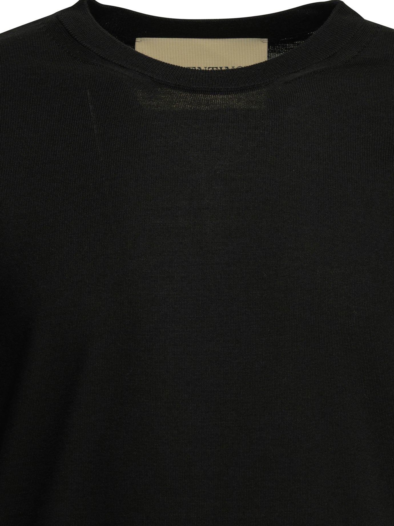 Valentino "VLogo" round neck sweater - Black