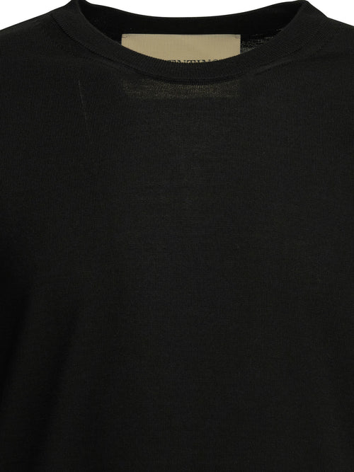 Valentino "VLogo" round neck sweater - Black