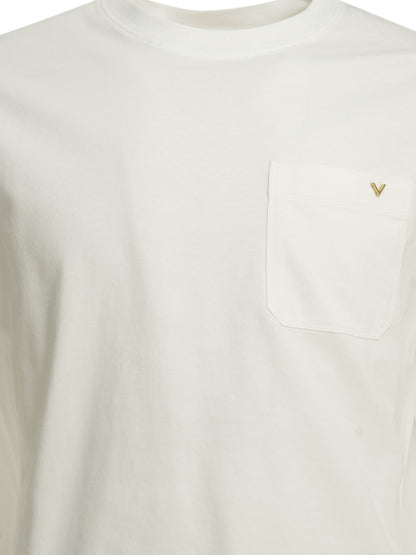 Valentino "VLTN" Crew-Neck T-Shirt - White