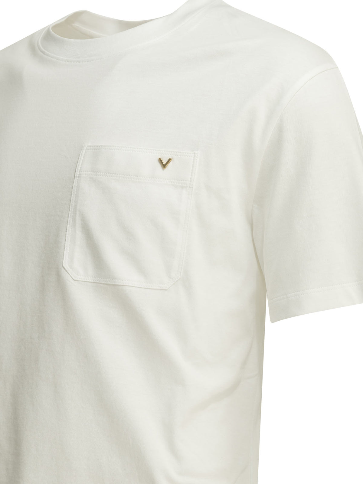 Valentino "VLTN" Crew-Neck T-Shirt - White