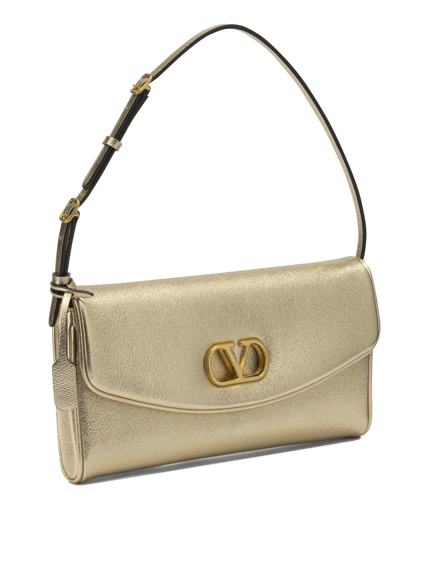 Valentino Garavani "DeVain" Small Shoulder Bag - Gold