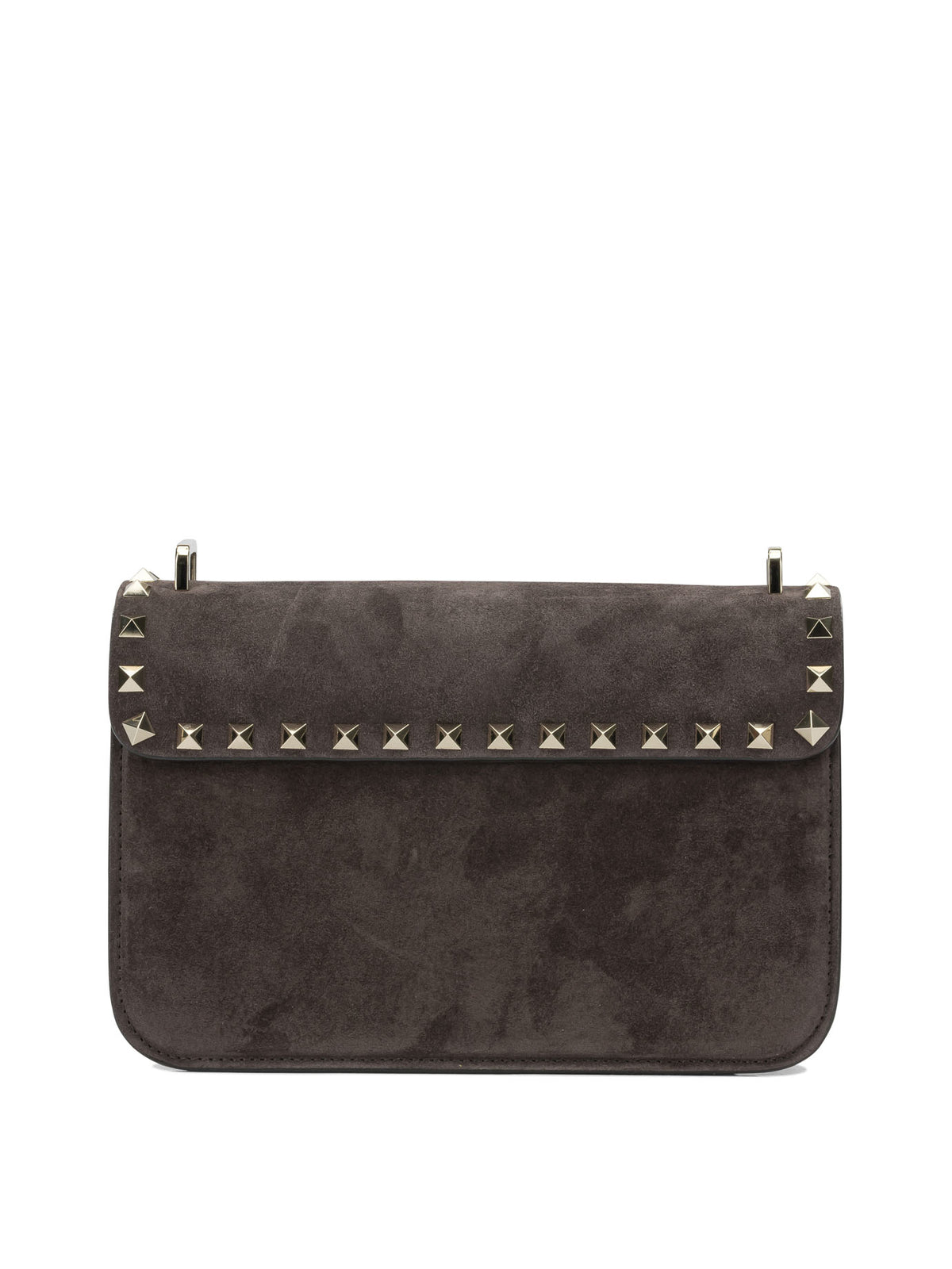 Valentino Garavani "Rockstud" Small Crossbody Bag - Brown