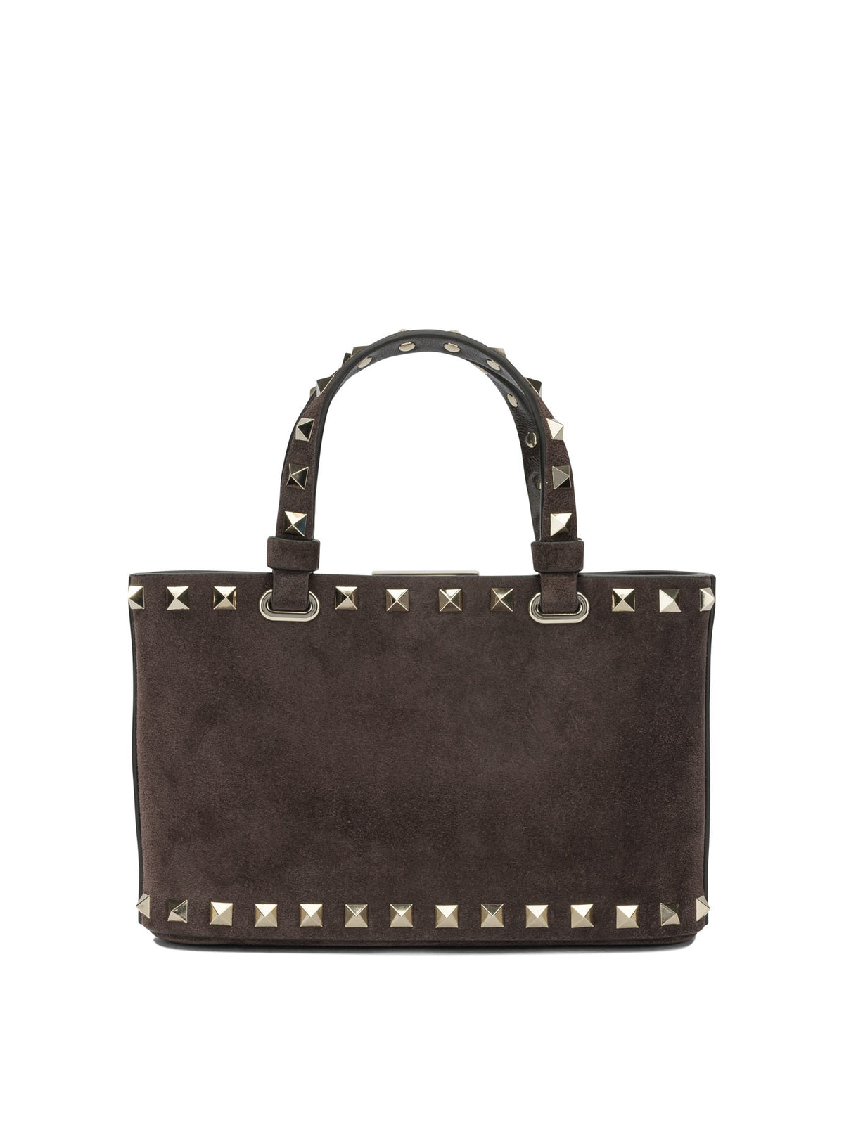Valentino Garavani "Rockstud" Small Handbag - Brown