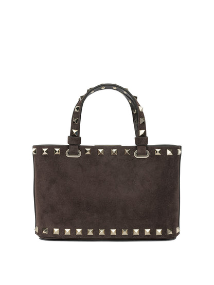 Valentino Garavani "Rockstud" Small Handbag - Brown