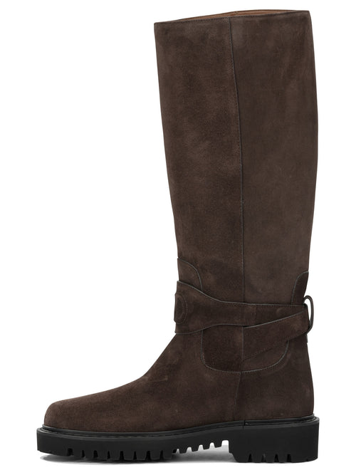 Valentino Garavani "VLogo" Knee-High Boots - Black