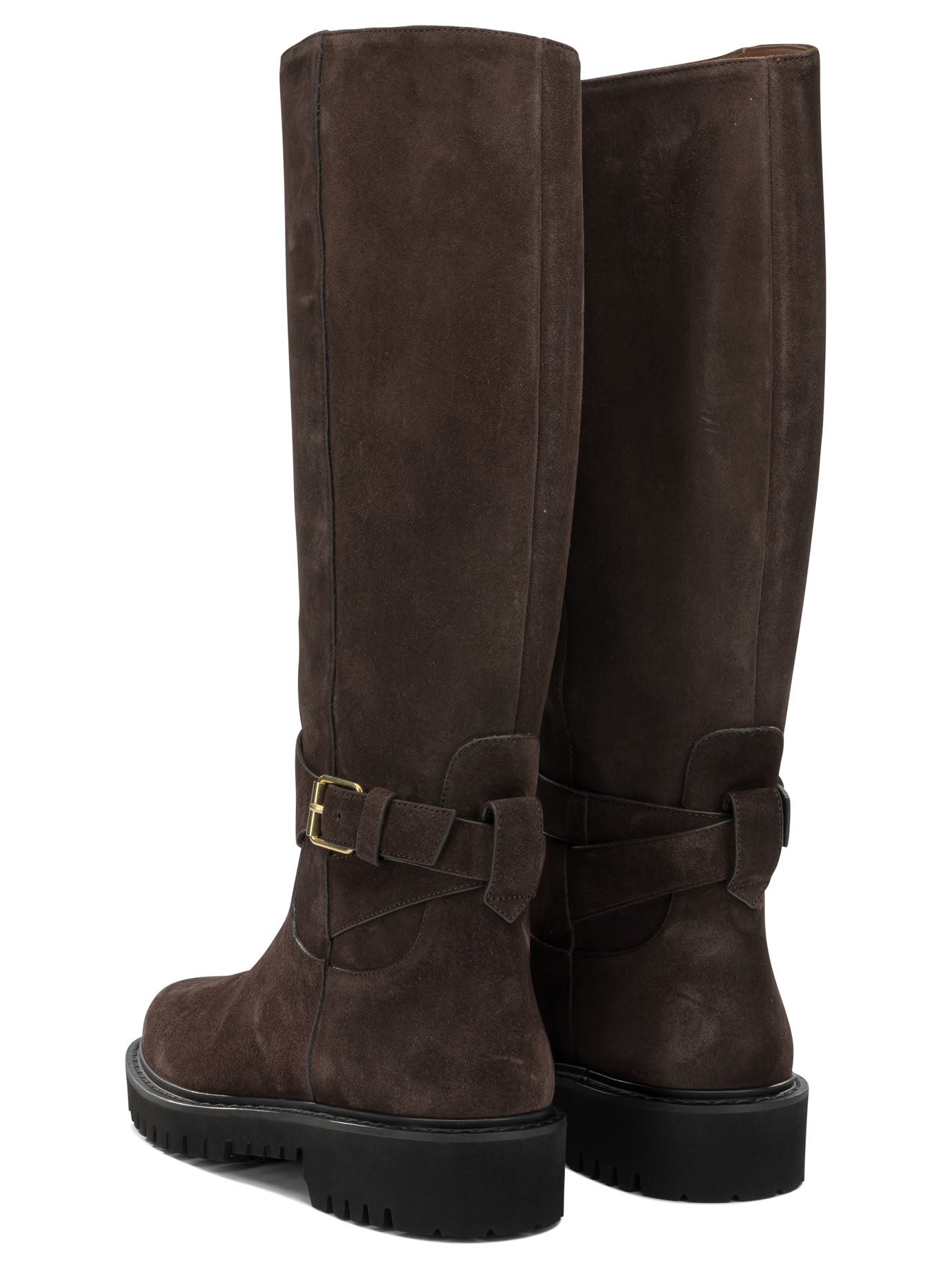 Valentino Garavani "VLogo" Knee-High Boots - Black