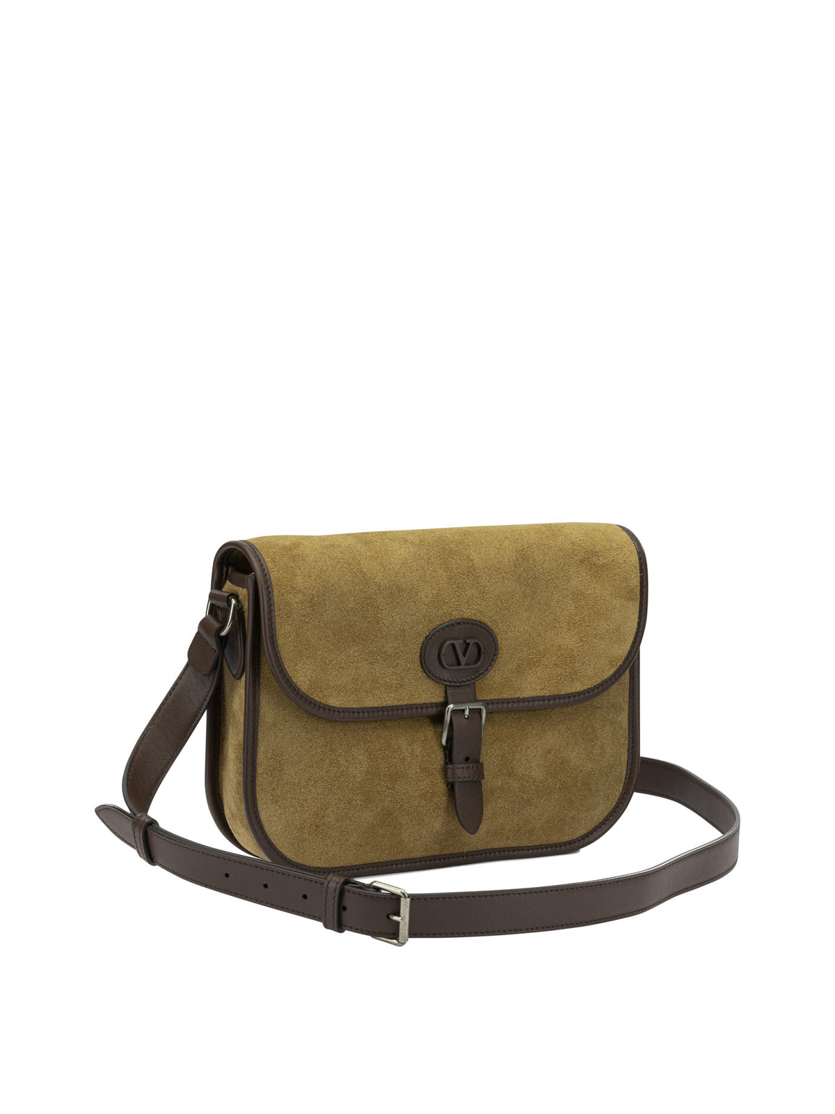 Valentino Garavani "Antibes" Small Shoulder Bag - Beige