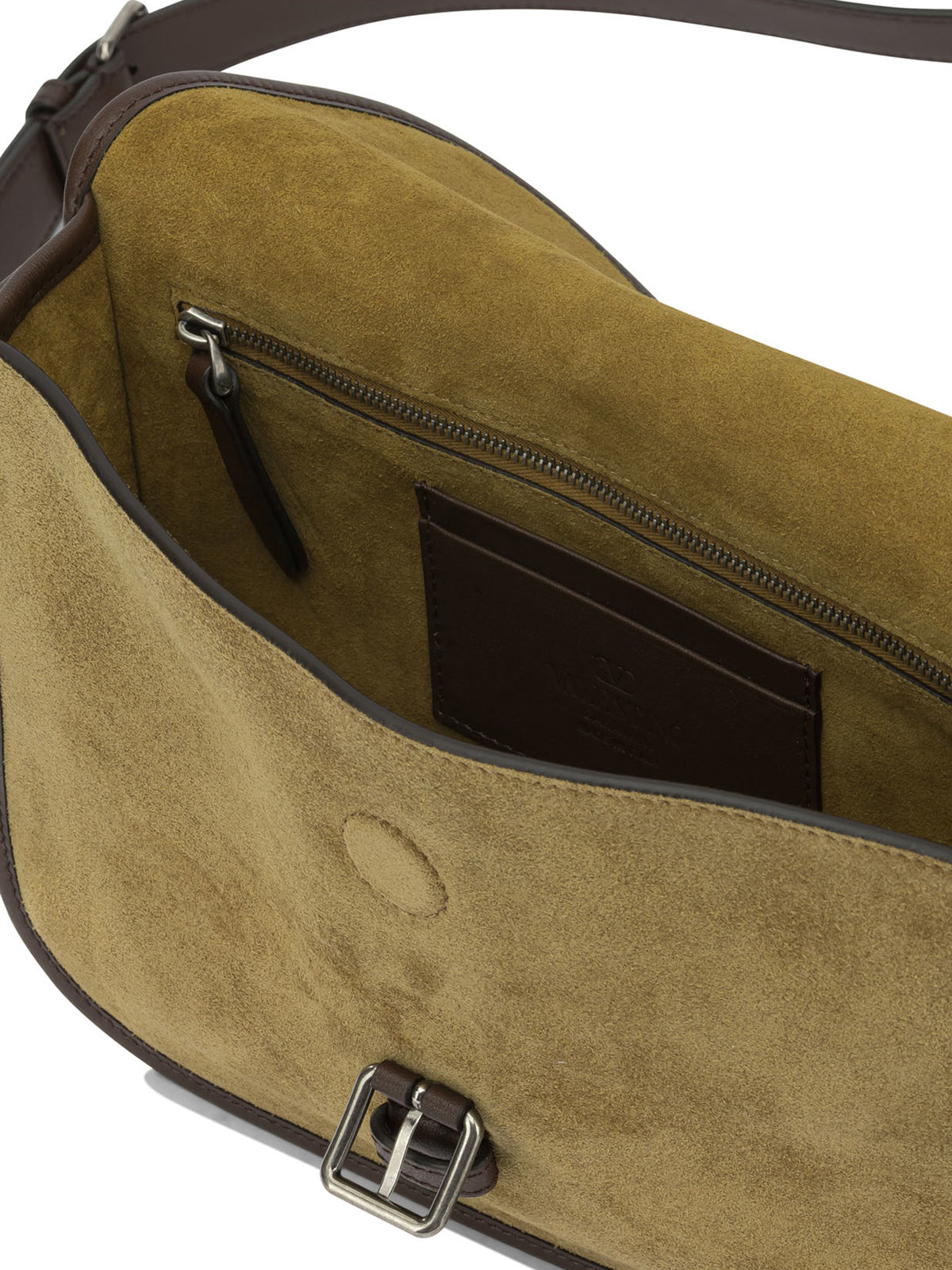 Valentino Garavani "Antibes" Small Shoulder Bag - Beige