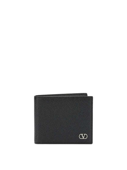 Valentino Garavani "VLogo Signature" Wallet - Black