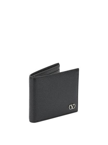Valentino Garavani "VLogo Signature" Wallet - Black