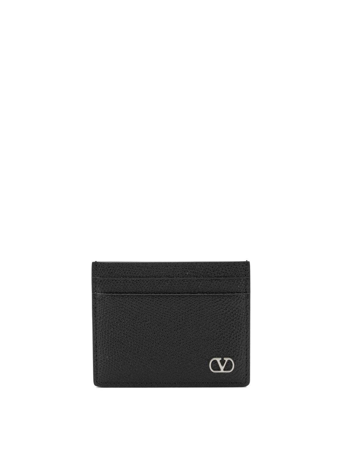 Valentino Garavani "VLogo Signature" Card Holder - Black