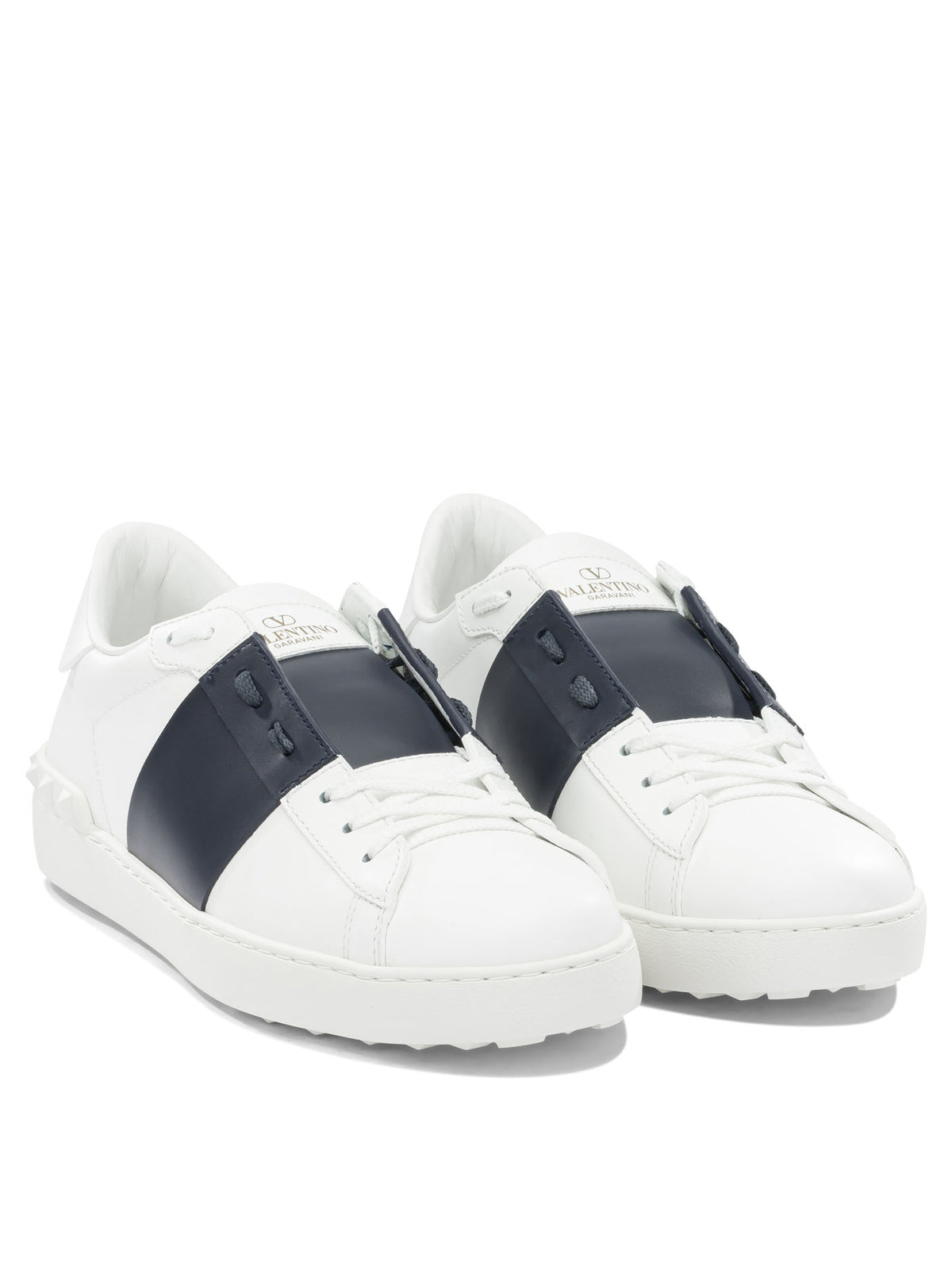 Valentino Garavani "Open Royco" Low-Top Sneakers - Black