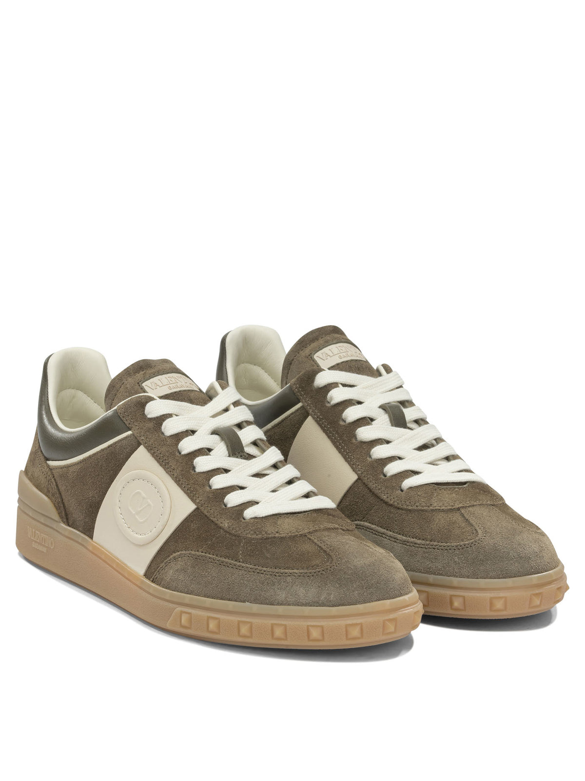 Valentino Garavani "Upvillage" Low-Top Sneakers - Green